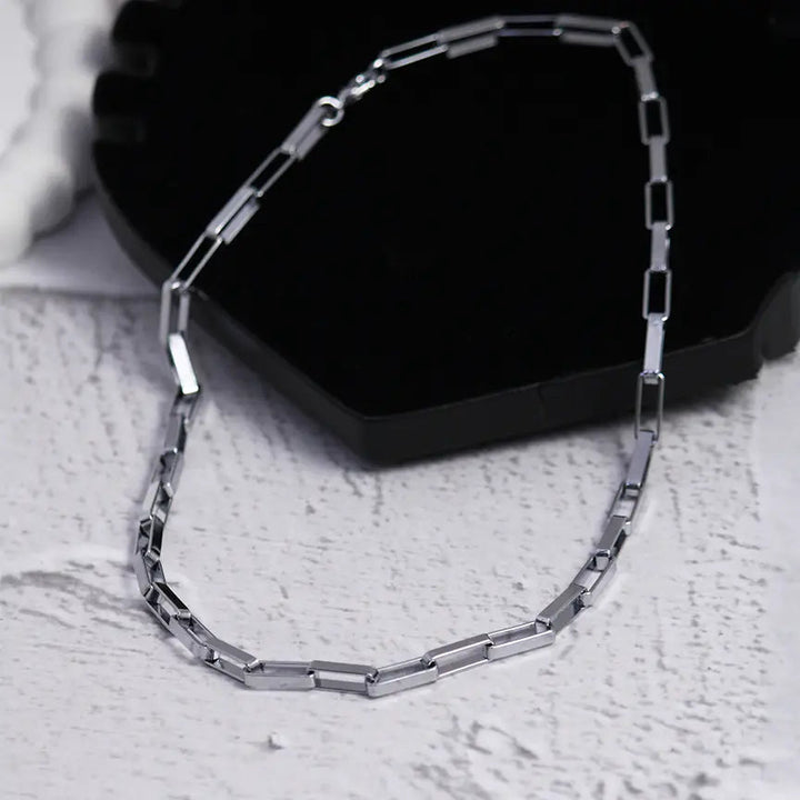 Classic Paper Link Stainless Steel Chain