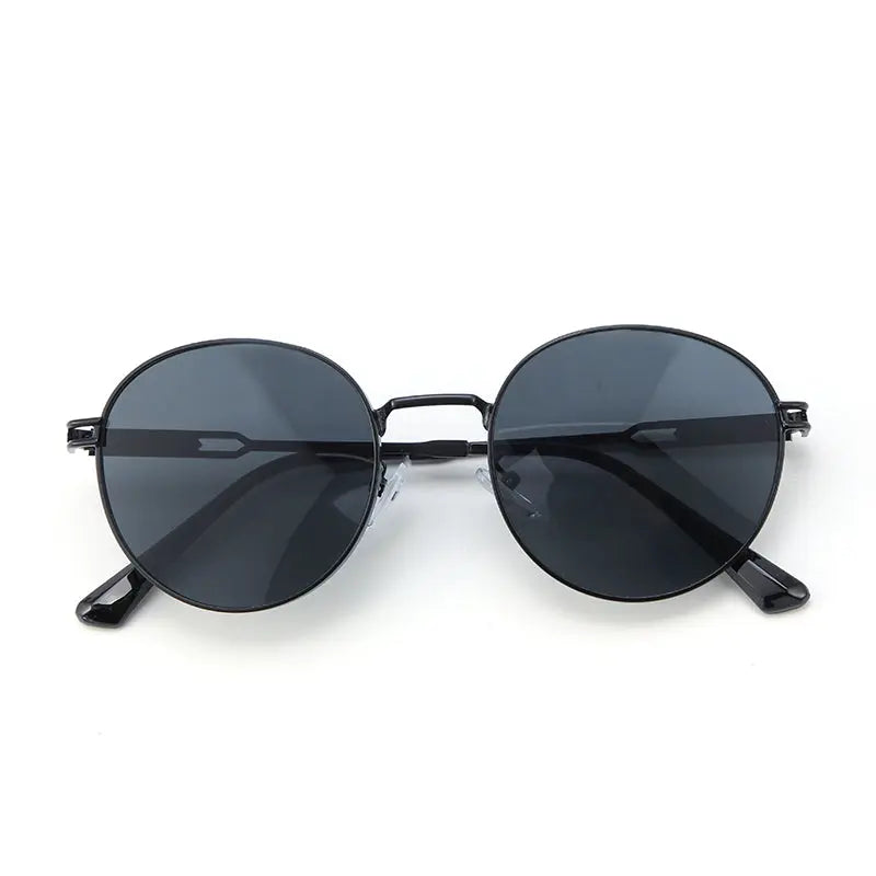 Classic Round Edge Shades – Black | Salty