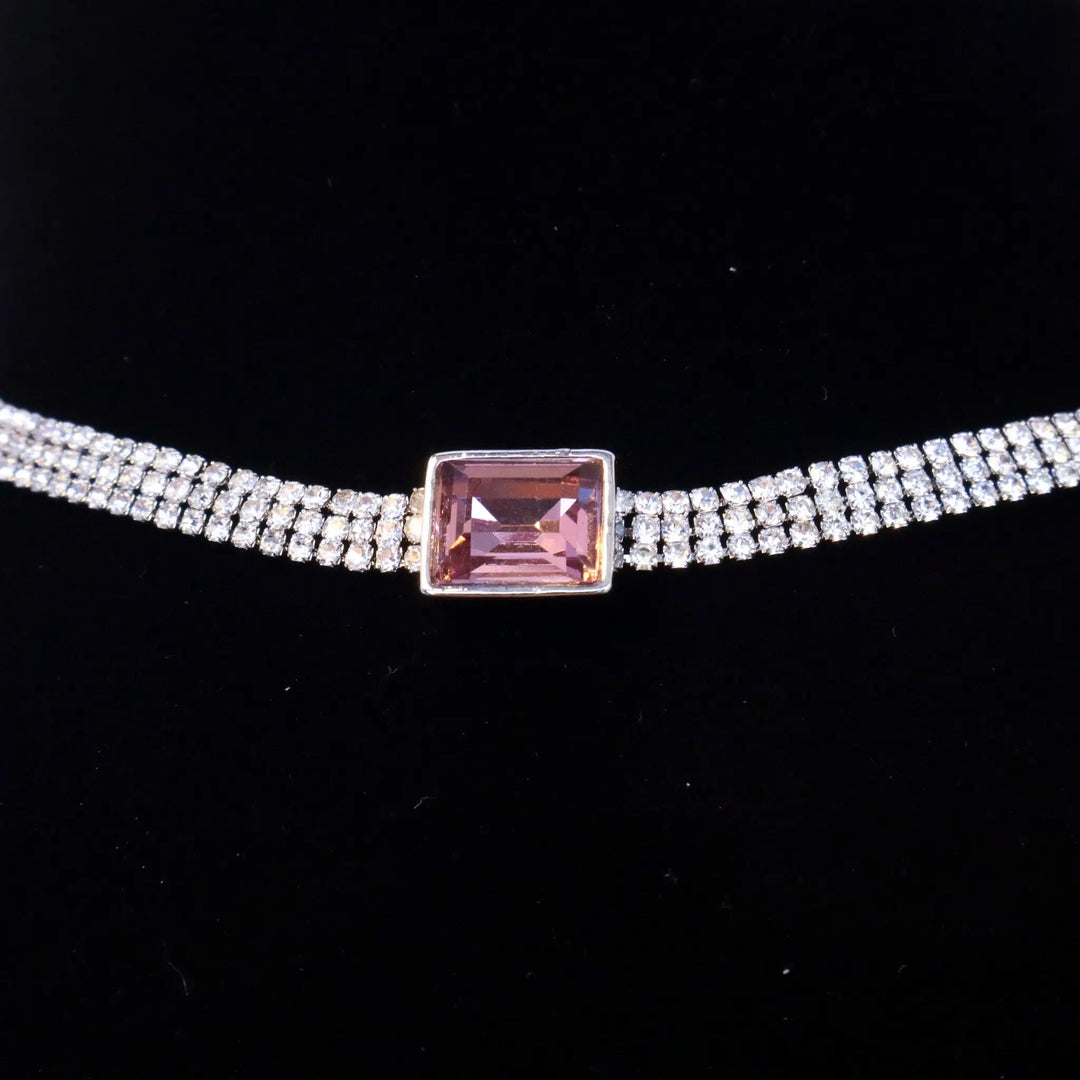 Classic Ruby Choker Necklace - Salty Accessories