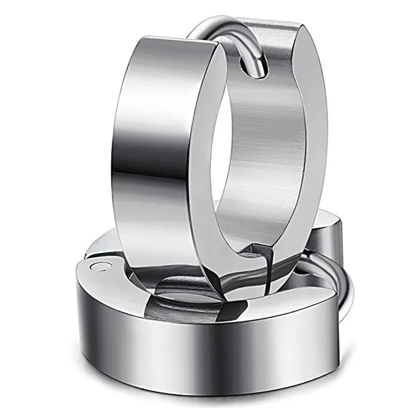 Classic Silver Hoop - Salty Accessories
