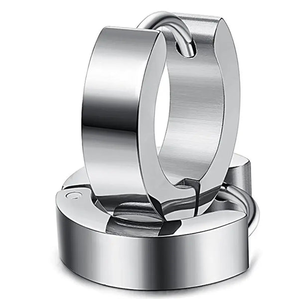 Classic Silver Hoop