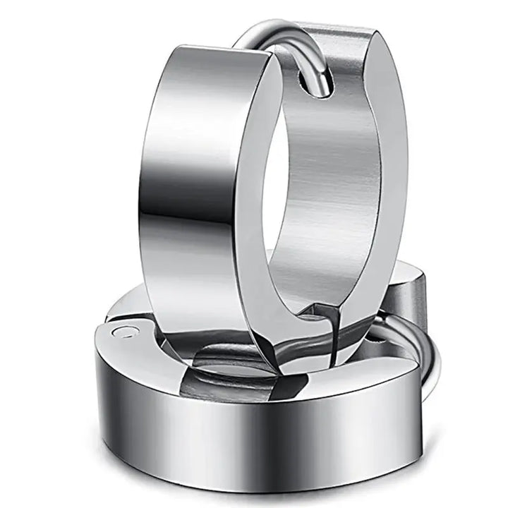 Classic Silver Hoop - Salty Accessories