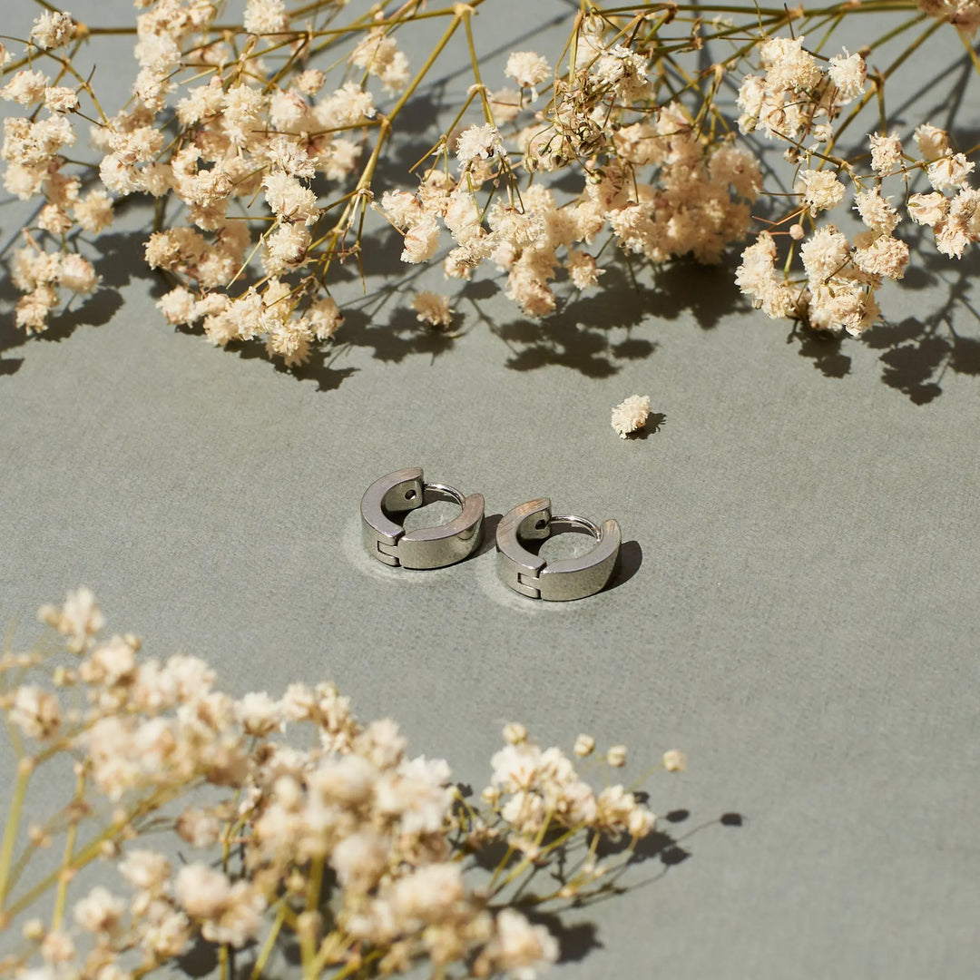 Classic Silver Hoop - Salty Accessories