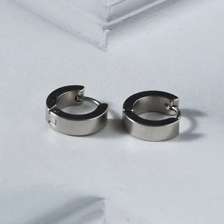 Classic Silver Hoop - Salty Accessories