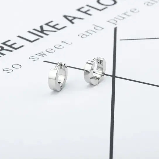 Classic Silver Hoop - Salty Accessories