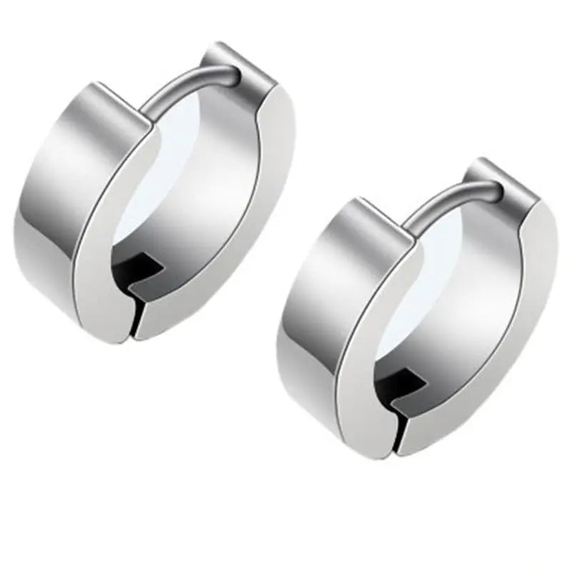 Classic Silver Hoop - Salty Accessories