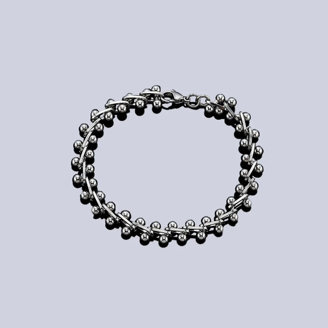 Classic Spine Link Bracelet - Silver | Salty