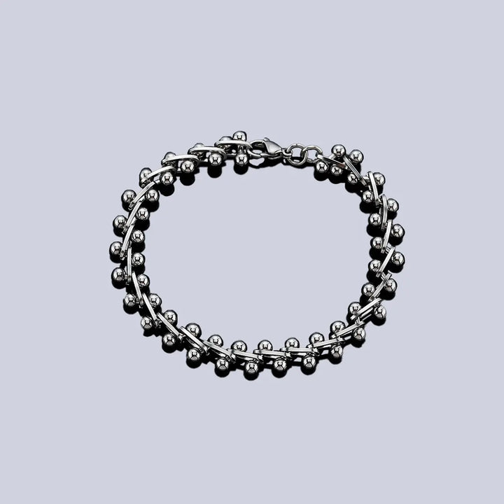 Classic Spine Link Bracelet - Silver | Salty