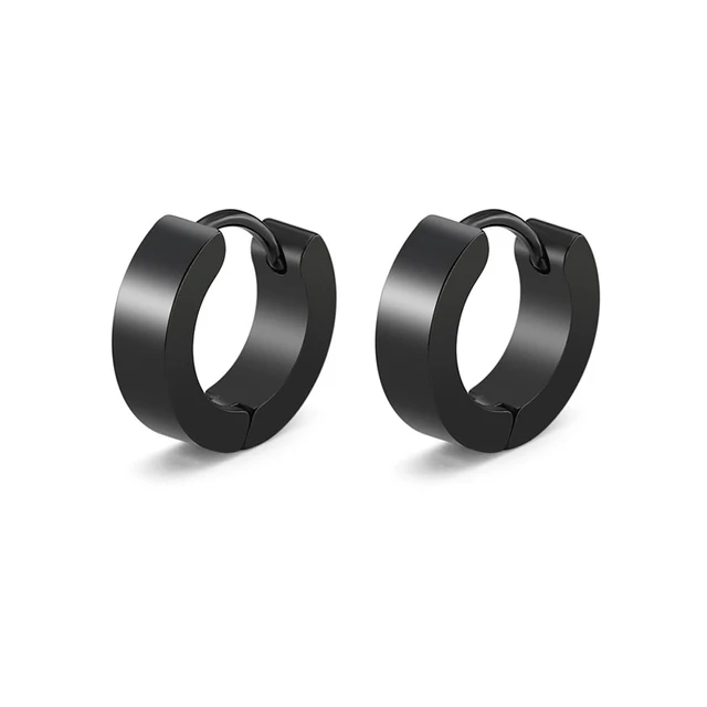 Classic Black Hoops Salty Alpha