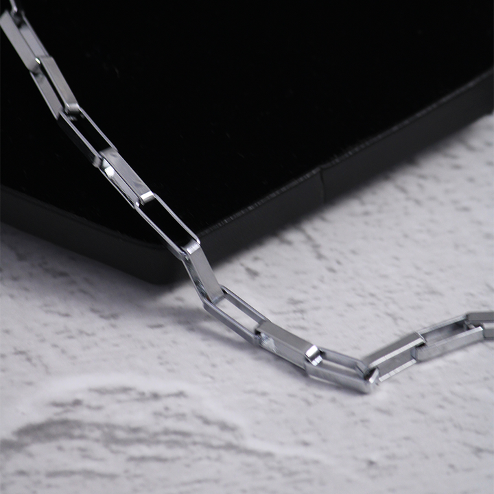 Classic Paper Link Stainless Steel Chain