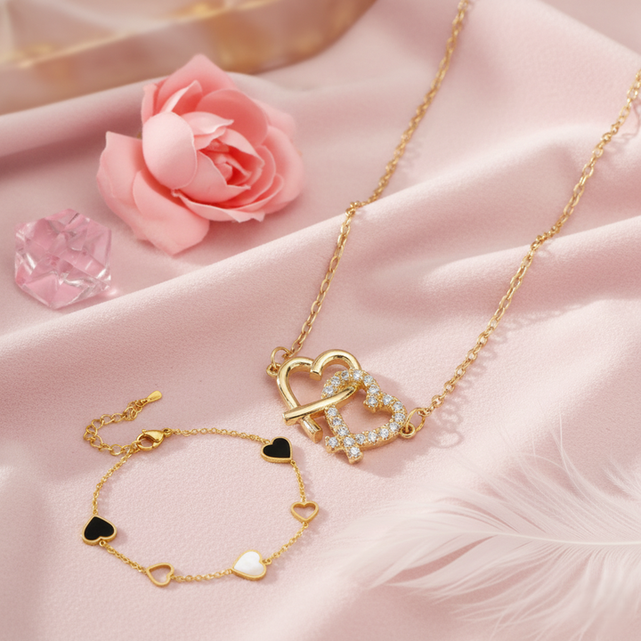 Heart of Mine Bracelet and Necklace Combo