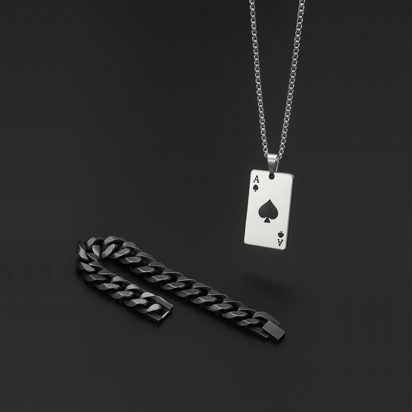 Powerplay Chain and Bracelet Combo