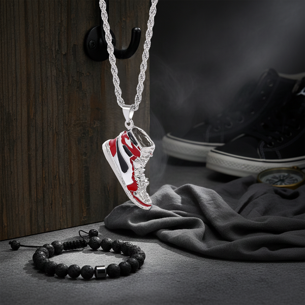 Jordan Signature Chain and Lava Bracelet