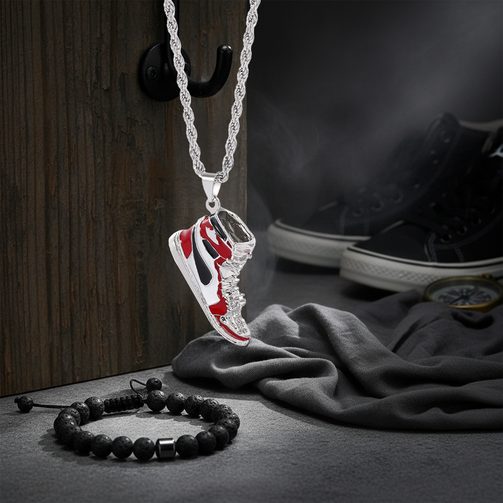 Jordan Signature Chain and Lava Bracelet