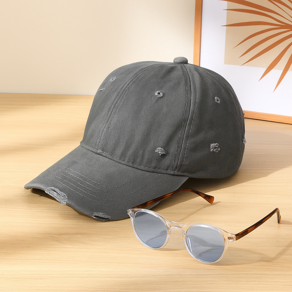Sun Block Cap and Shades Combo
