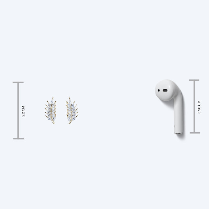 Climbing Flower Earrings - Salty Accessories