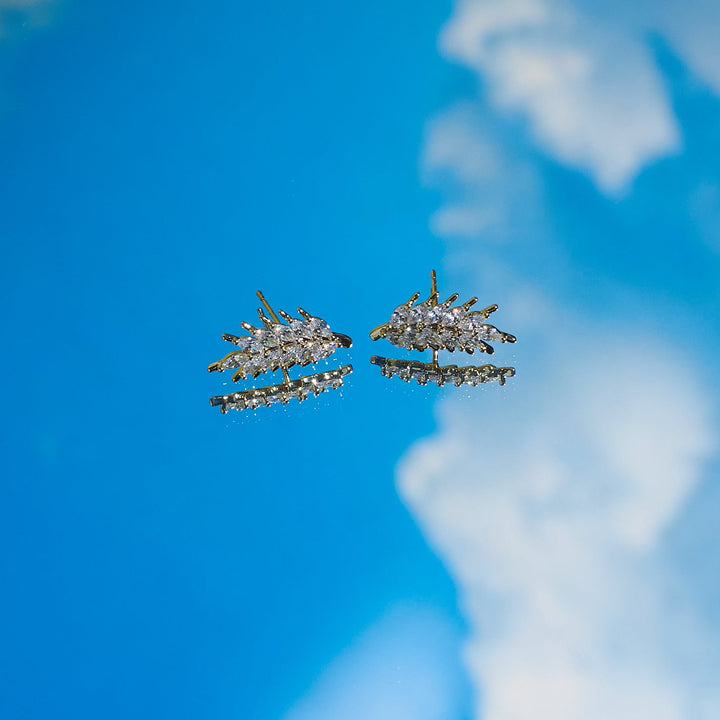 Climbing Flower Earrings - Salty Accessories