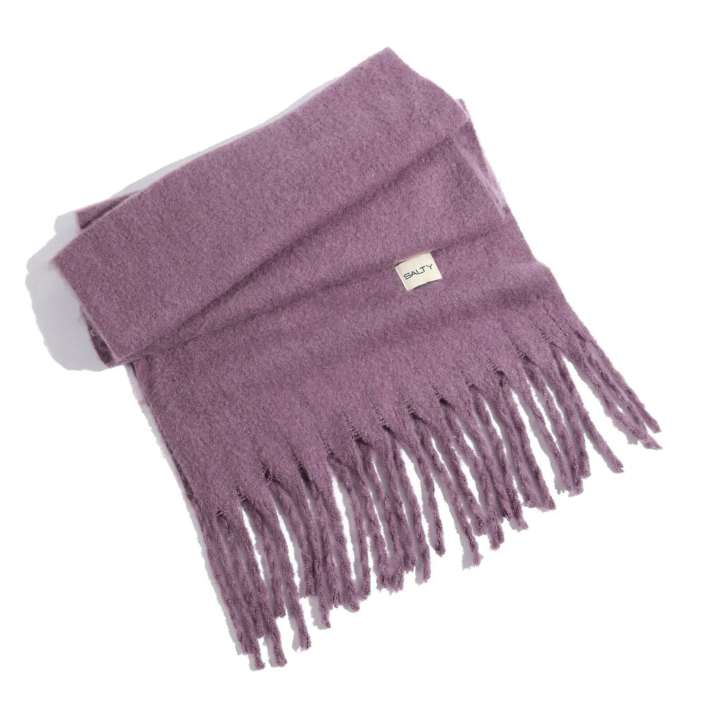 Cloud Winter Scarf for Men - Purple | Salty