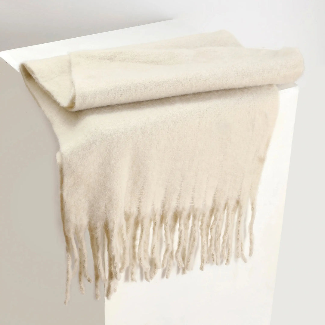 CloudSoft Winter Scarf - Beige | Salty