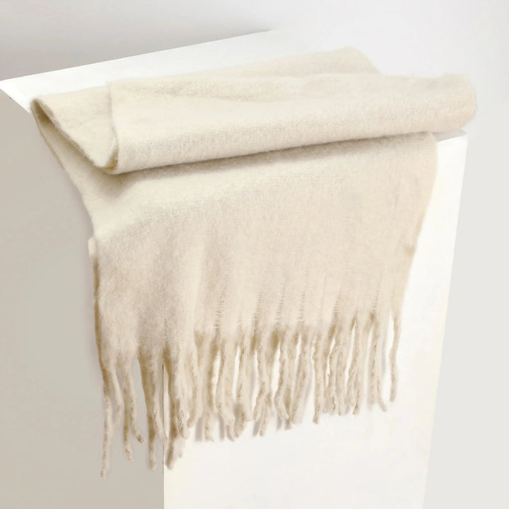 CloudSoft Winter Scarf - Beige | Salty