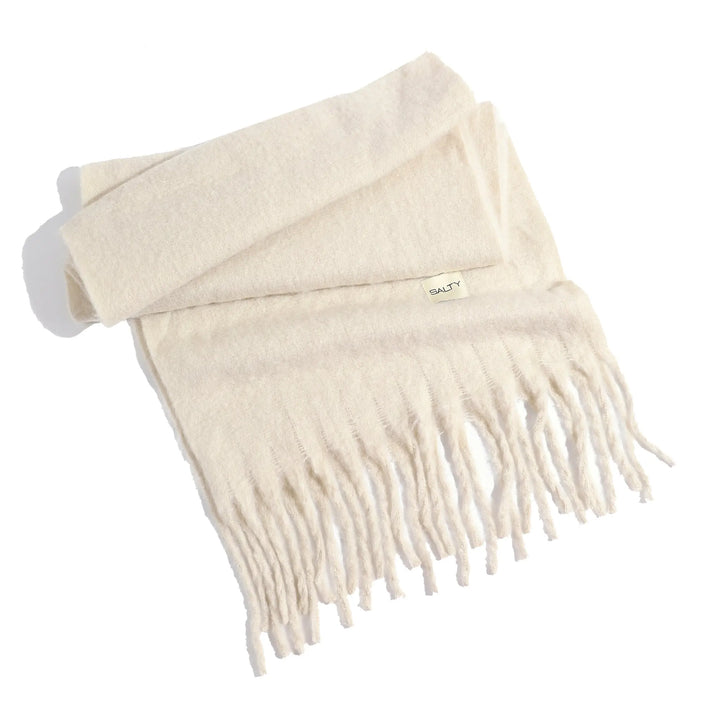 CloudSoft Winter Scarf - Beige | Salty