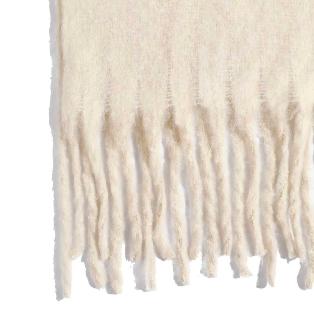 CloudSoft Winter Scarf - Beige | Salty