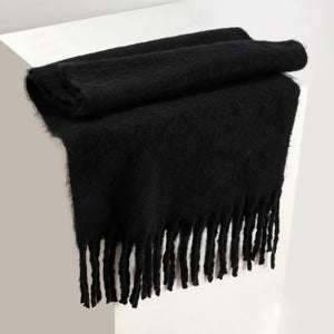 CloudSoft Winter Scarf - Black | Salty