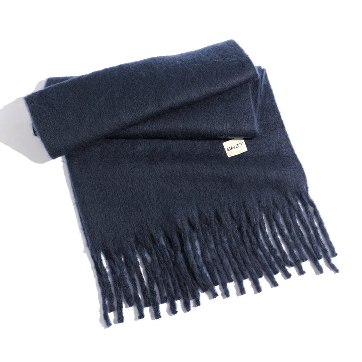 CloudSoft Winter Scarf - Blue | Salty