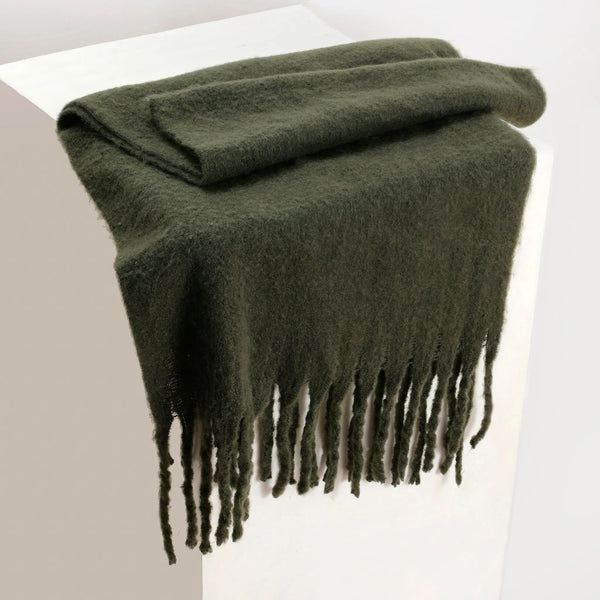 CloudSoft Winter Scarf - Green