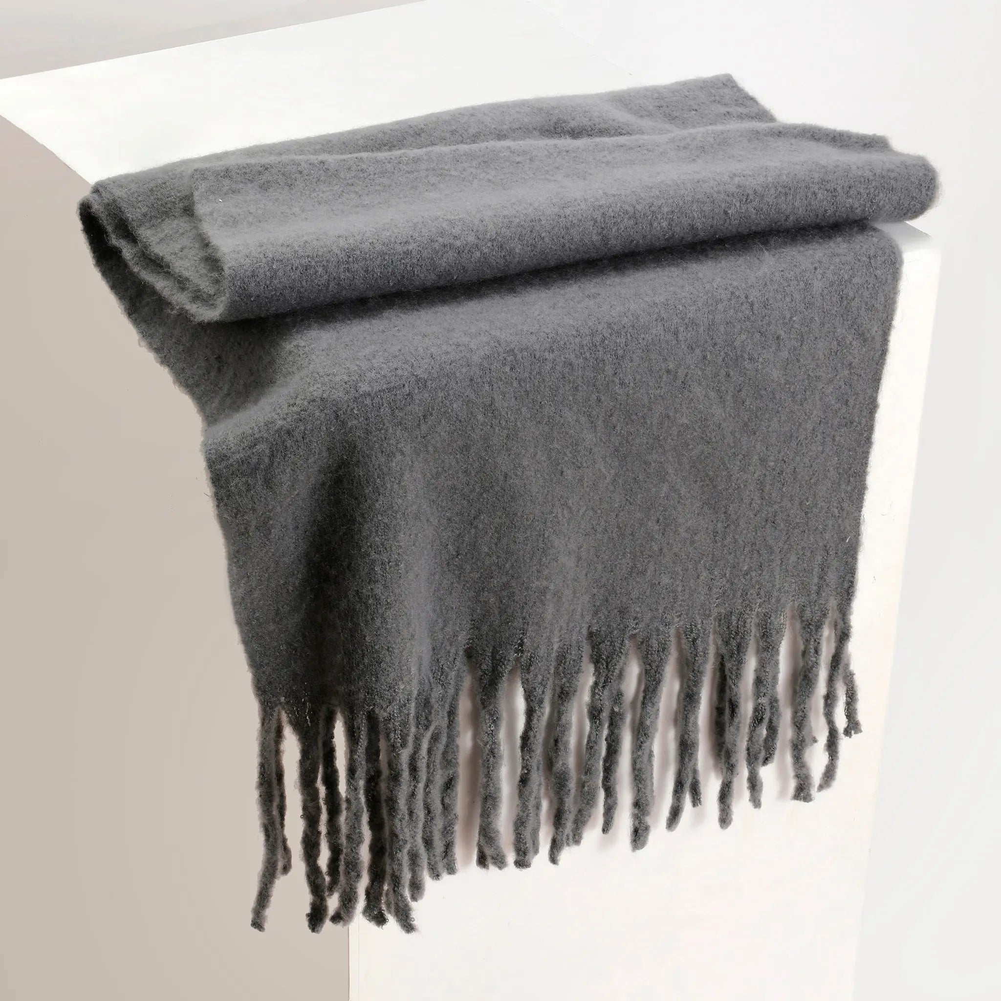 Cloud Winter Scarf for Men - Grey | Salty – Salty Accessories
