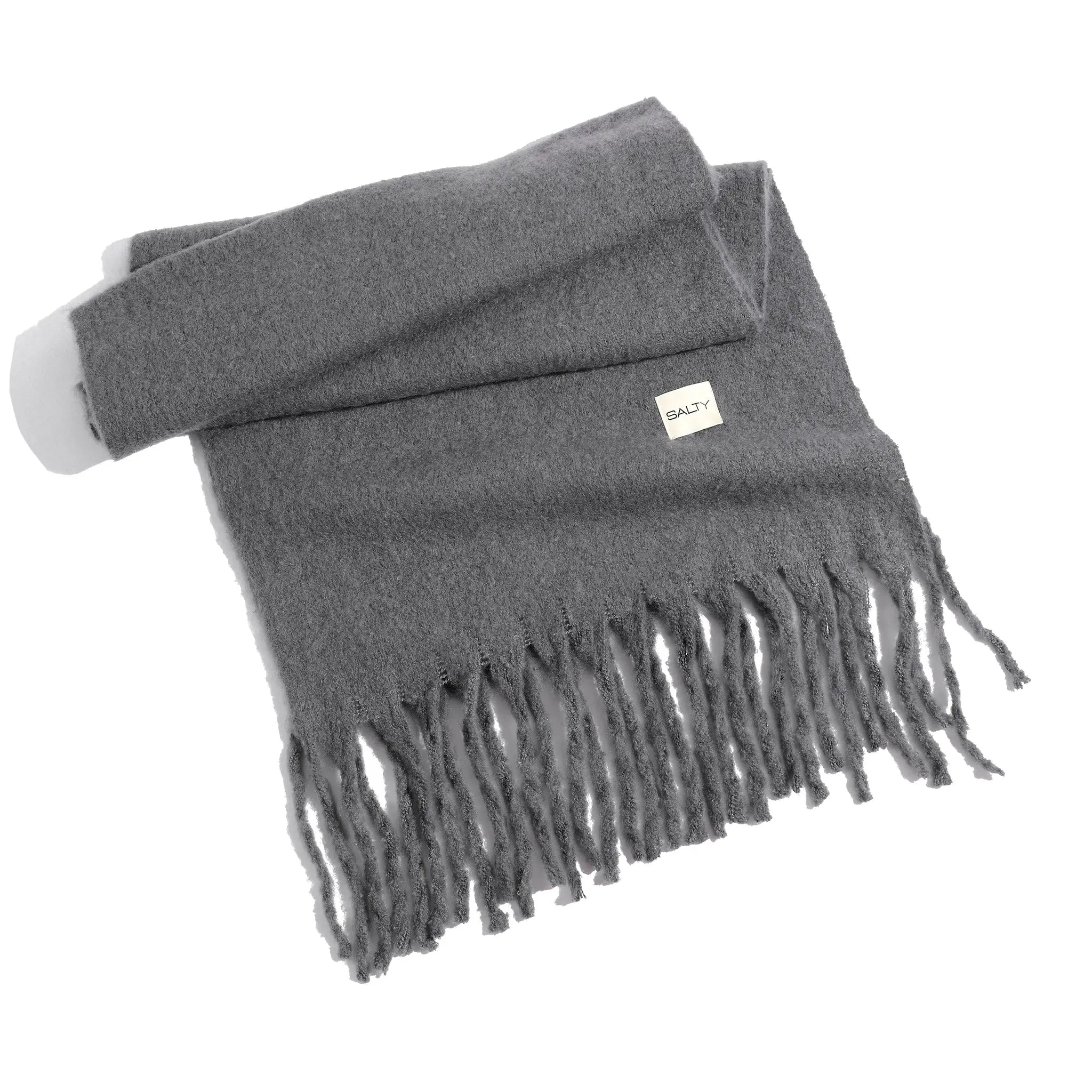 Cloud Winter Scarf for Men - Grey | Salty – Salty Accessories