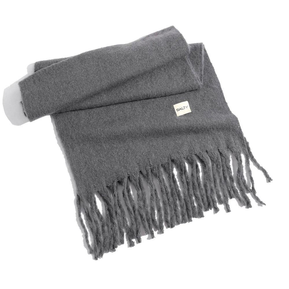 CloudSoft Winter Scarf - Grey | Salty