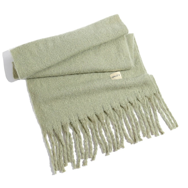 CloudSoft Winter Scarf - Light Green