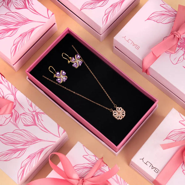 Clover Hearts Jewellery Set