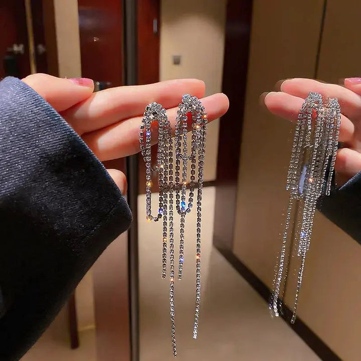 Clubbing Rhinestones Earrings - Salty Accessories