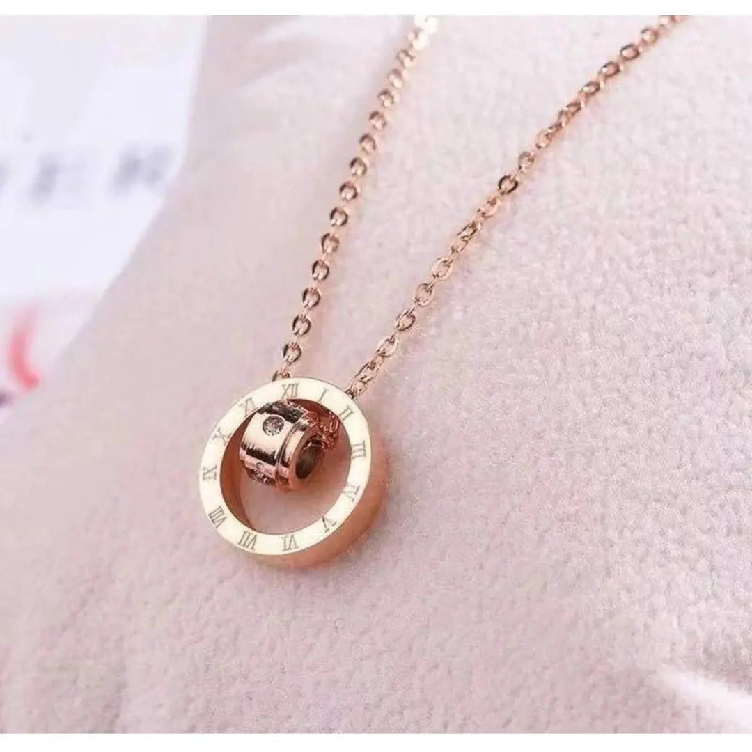 Coincentric Circles Necklace - Salty Accessories