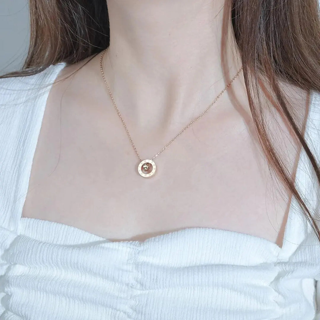 Coincentric Circles Necklace - Salty Accessories