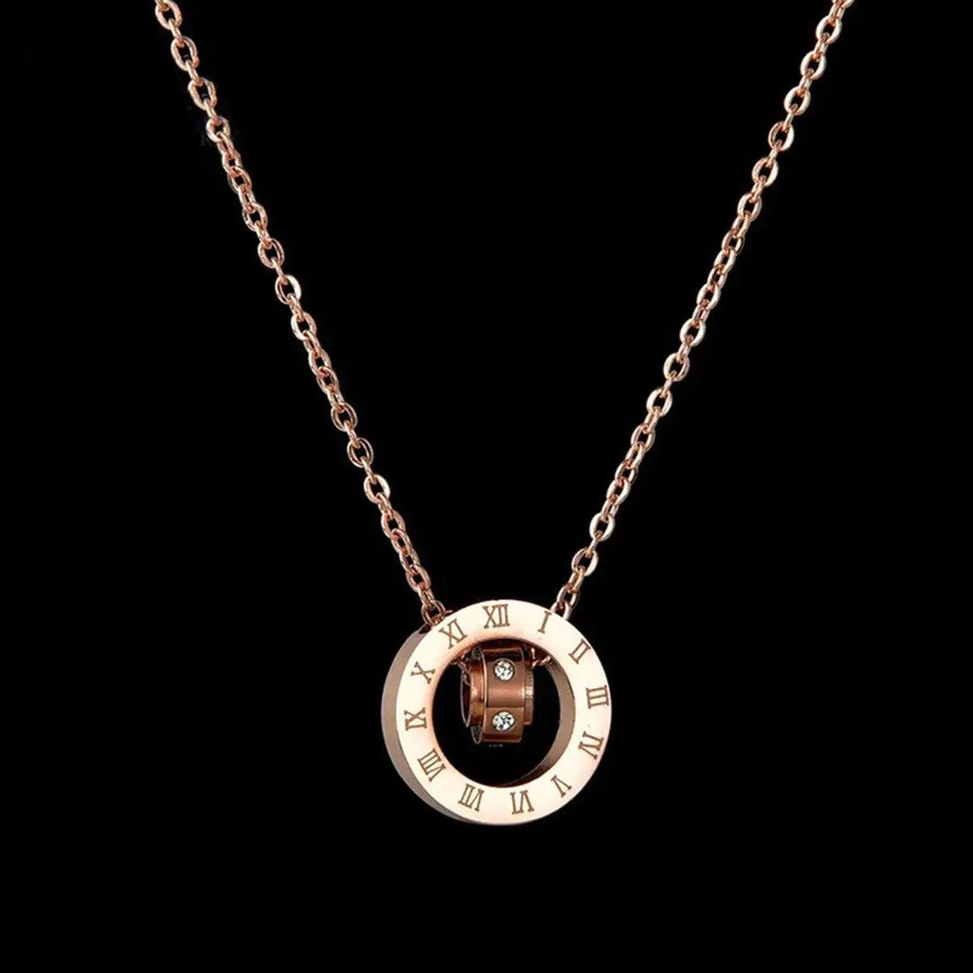 Coincentric Circles Necklace - Salty Accessories