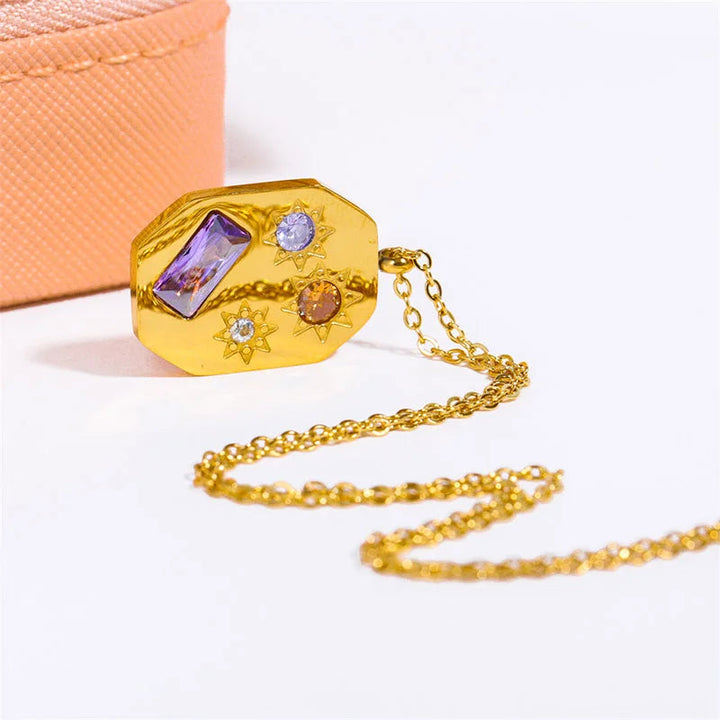 Classic Chic Golden Necklace - Salty Accessories