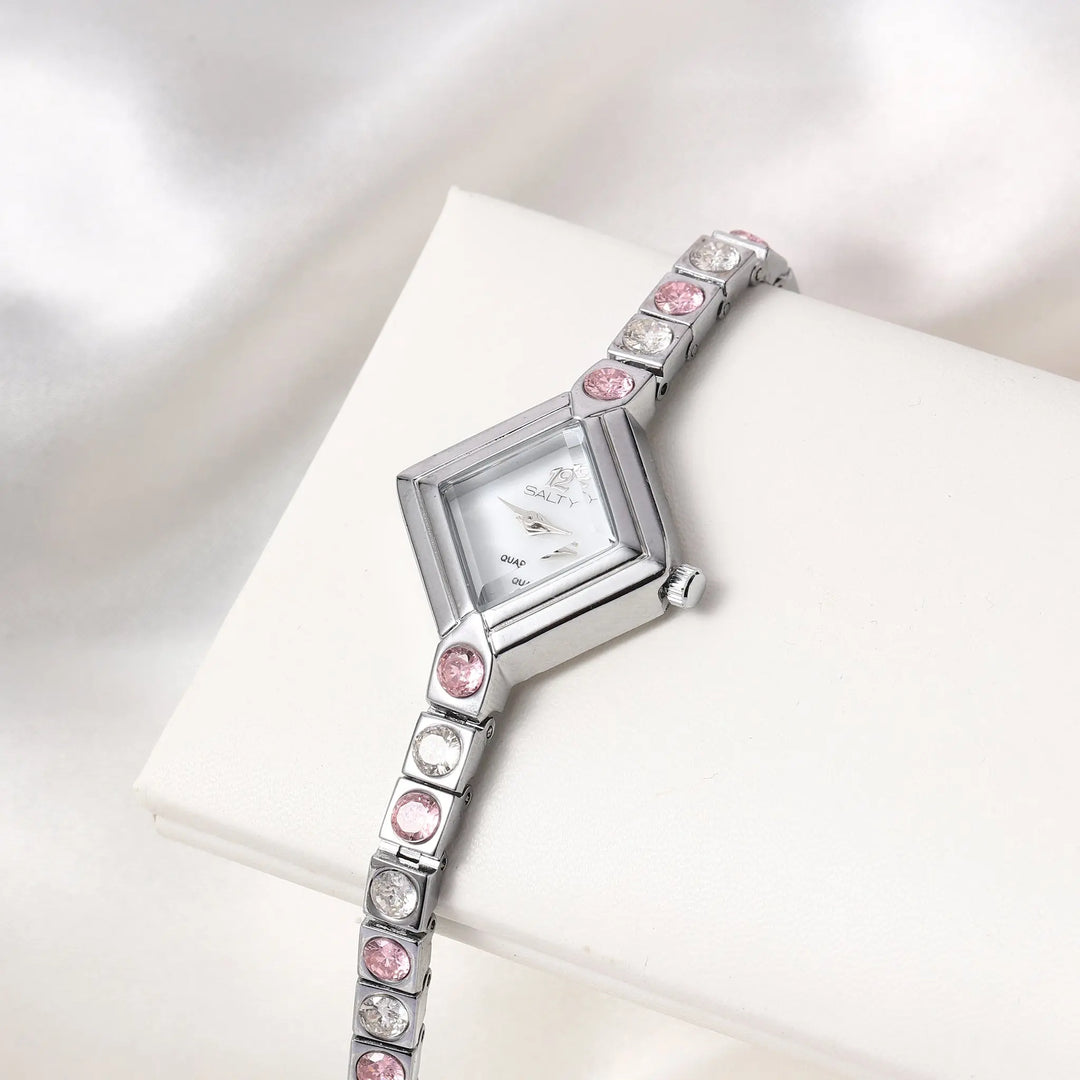Diamond Dial Crystal Watch - Salty Accessories