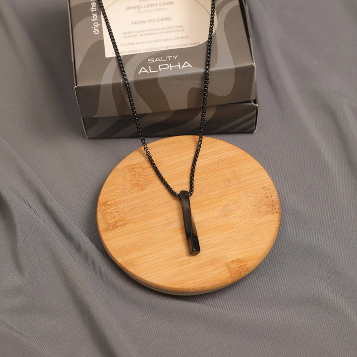 Collier Black Chain - Salty Accessories