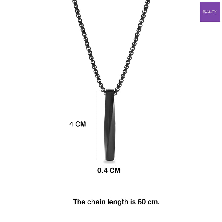 Collier Black Chain - Salty Accessories