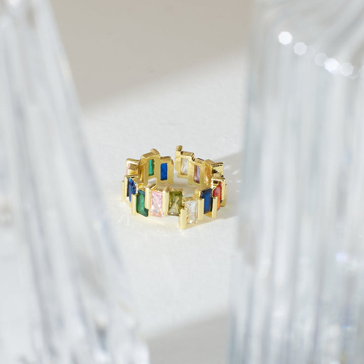 Colorful Glamour Ring - Salty Accessories