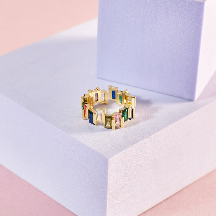 Colorful Glamour Ring - Salty Accessories