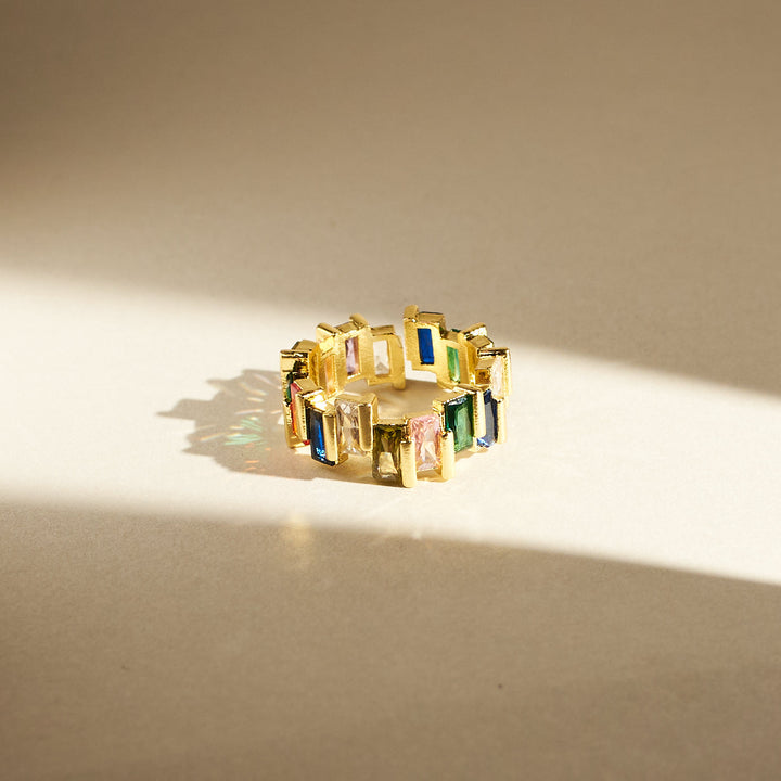 Colorful Glamour Ring - Salty Accessories