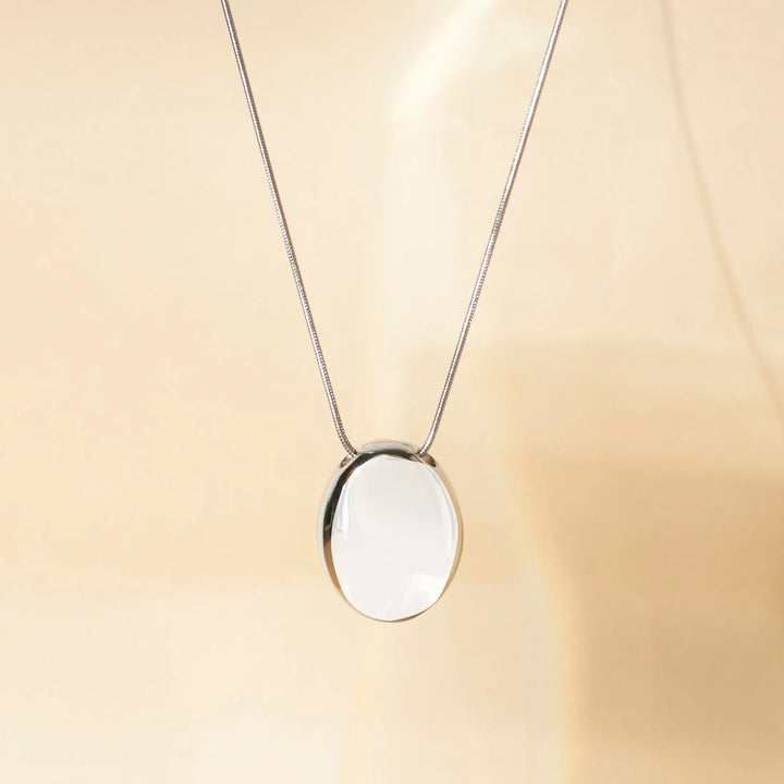 Golden Majesty Silver Necklace - Salty Accessories
