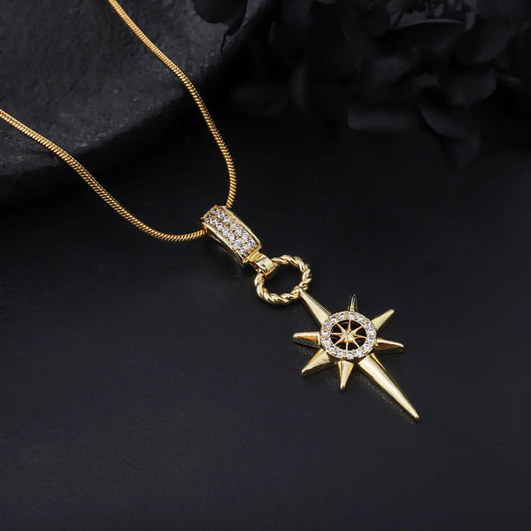 Conqueror North Star Pendant Necklace