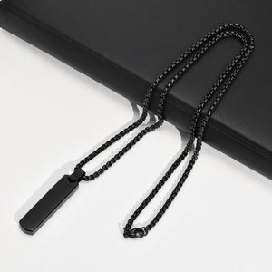Contemporary Edge Chain - Black - Salty Accessories