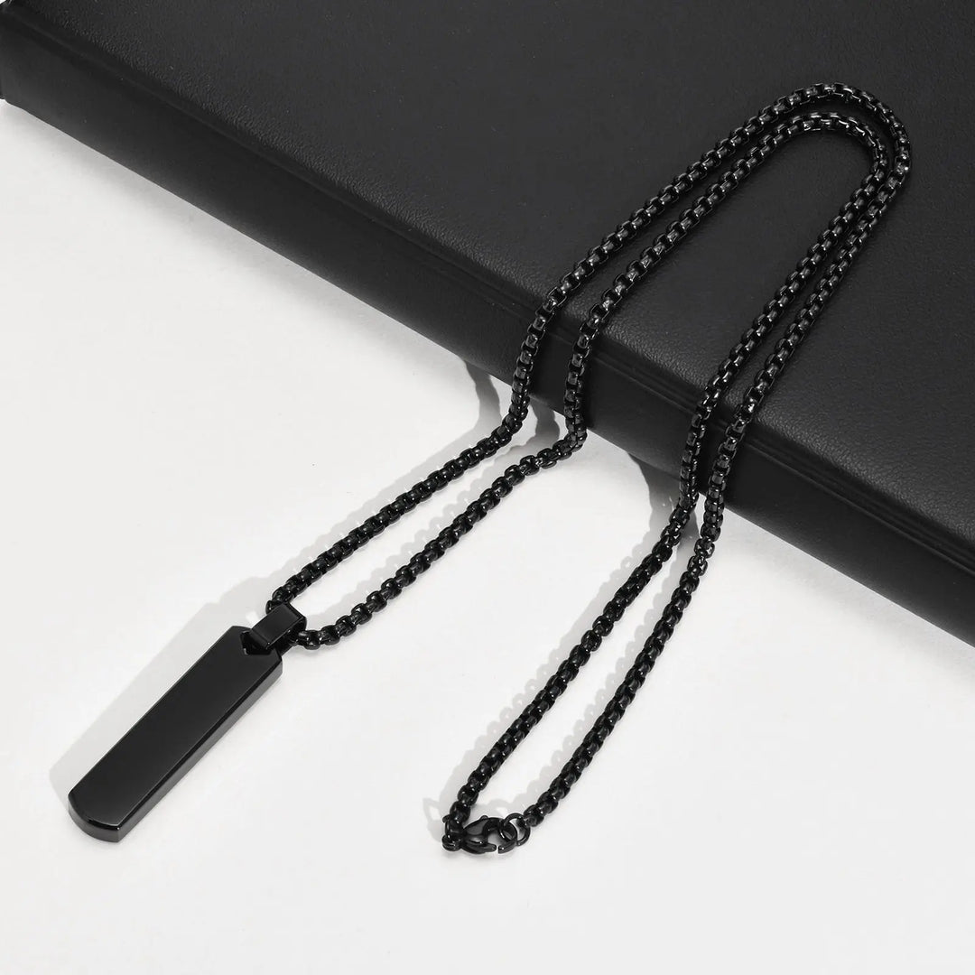 Contemporary Edge Chain - Black - Salty Accessories