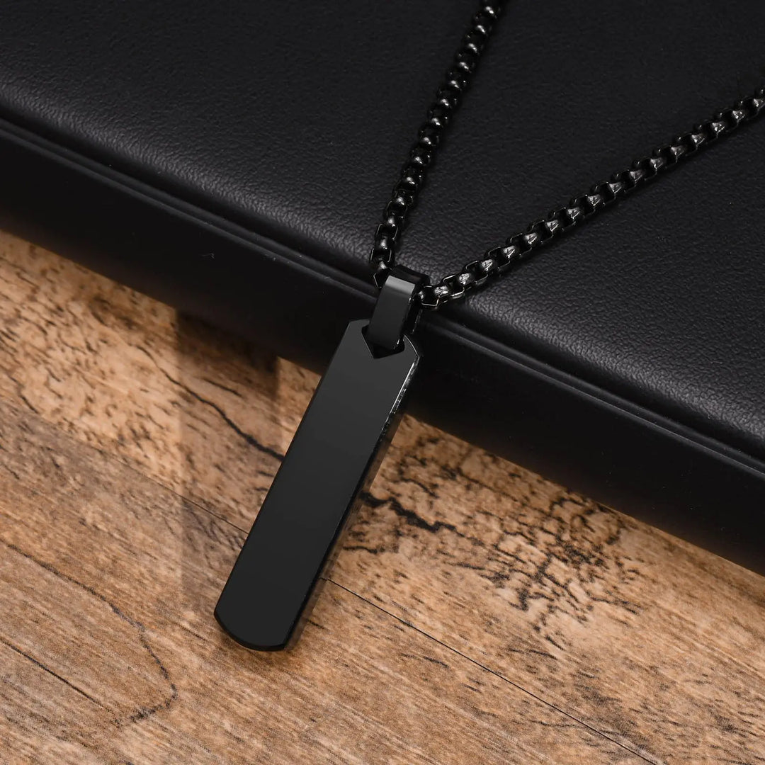 Contemporary Edge Chain - Black - Salty Accessories